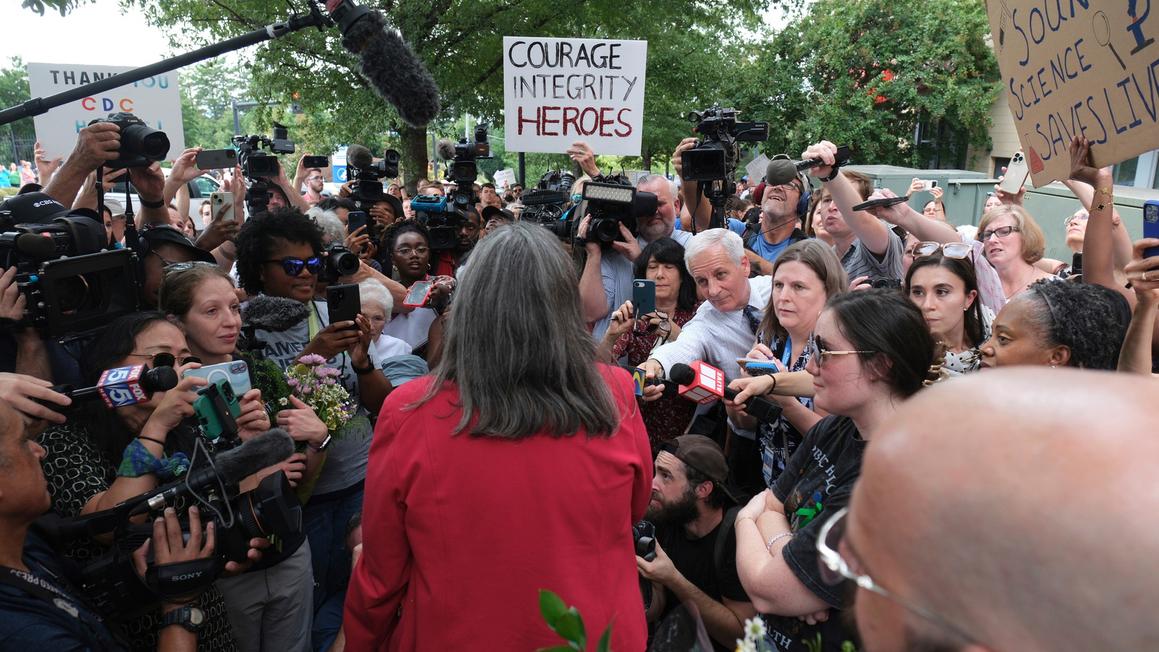 17676014 Dr Houry press gaggle img 1